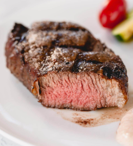 Grilled fillet steak